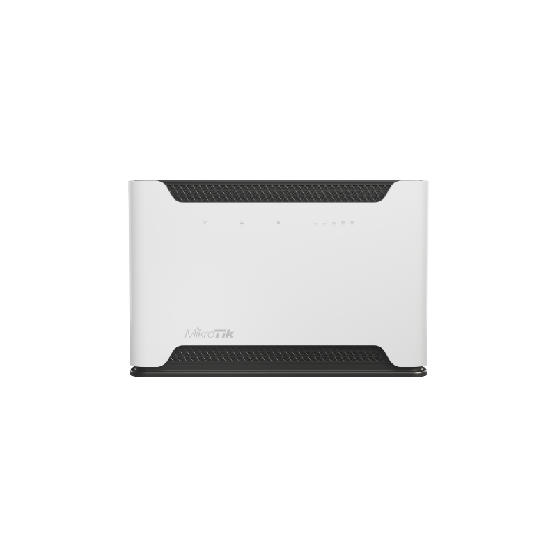 Chateau LTE12 kit with 716MHz four core CPU, 256MB RAM, 5 x Gigabit LAN, two wireless interfaces (built-in 2.4Ghz 802.11b/g/n two chain wireless with integrated antennas, built-in 5Ghz 802.11ac two chain wireless with integrated antennas), LTE CAT12 modem for International bands 1/3/5/7/8/20/28/38/40/41 with integrated antennas, SMA connectors for external antennas, tower case, USB, PSU, RouterOS L4