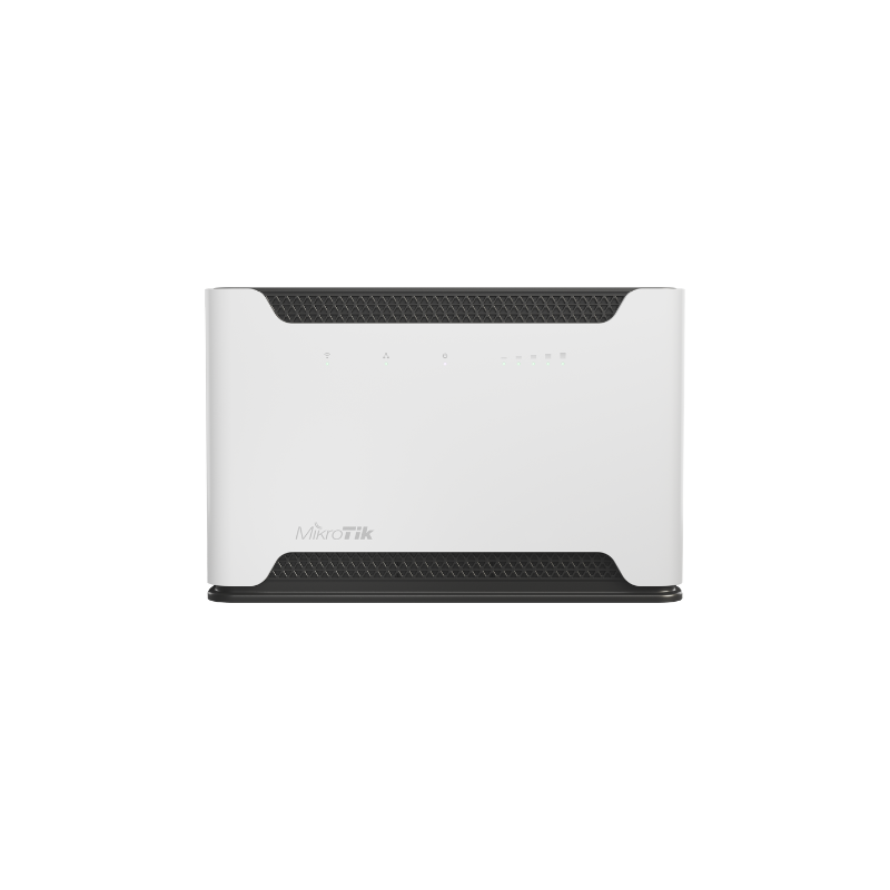 Chateau LTE18 ax kit with Quad-Core 1.8GHz CPU, 1GB RAM, 1 x 2.5 Gigabit LAN, 4 x Gigabit LAN, two wireless interfaces (built-in 2.4Ghz 802.11ax two chain wireless, built-in 5Ghz 802.11ax two chain wireless) with external antennas, LTE CAT18 modem for International bands 1/3/5/7/8/20/28/38/40/41 with integrated antennas, SMA connectors for external antennas, tower case, USB, 1.5m RJ45 cable, PSU, RouterOS L4