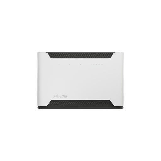 [D53G-5HACD2HND-TC&EG06-A] Chateau LTE6-US kit with 716MHz auto four core CPU, 256MB RAM, 5 x Gigabit LAN, two wireless interfaces (built-in 2.4Ghz 802.11b/g/n two chain wireless with integrated antennas, built-in 5Ghz 802.11ac two chain wireless with integrated antennas), LTE CAT6 modem for USA bands 2/4/5/7/12/13/25/26/29/30/66 with integrated antennas, SMA connectors for external antennas, tower case, USB, PSU, RouterOS L4, AT&T certified